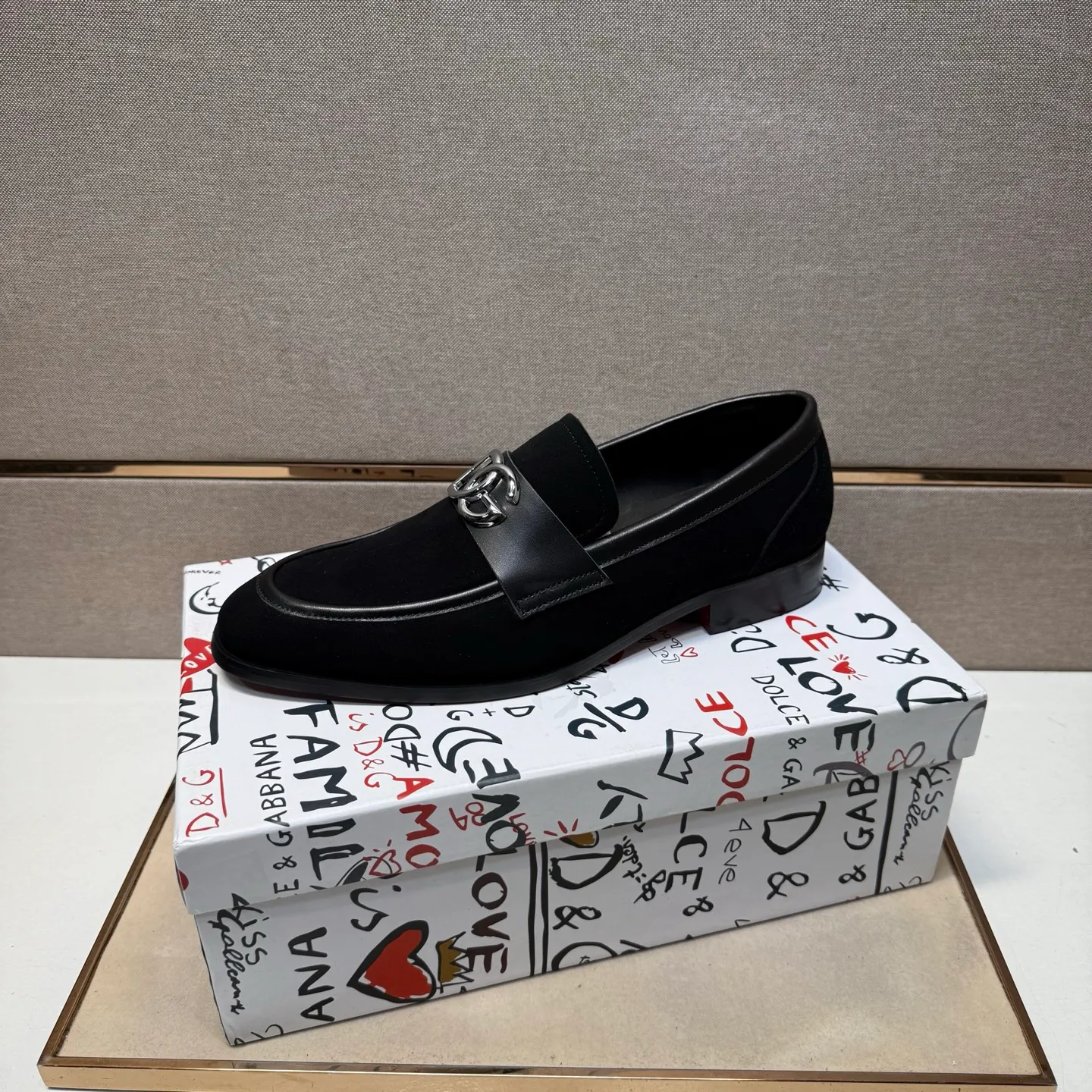 Men's men's shoes 💰pp520【DG～】Men's casual formal leather shoes 2025z cabinet sales simultaneously 🔶Size: 38-44#️⃣ 🔷1 color🔜The upper is made of cowhide stitching➕Cowhide lining, comfortable and breathable, sole: original comfortable, wear-resistant and non-slip outsole, ⚠️Real thing📱Photographed🎬The real thing is better📢📢📢